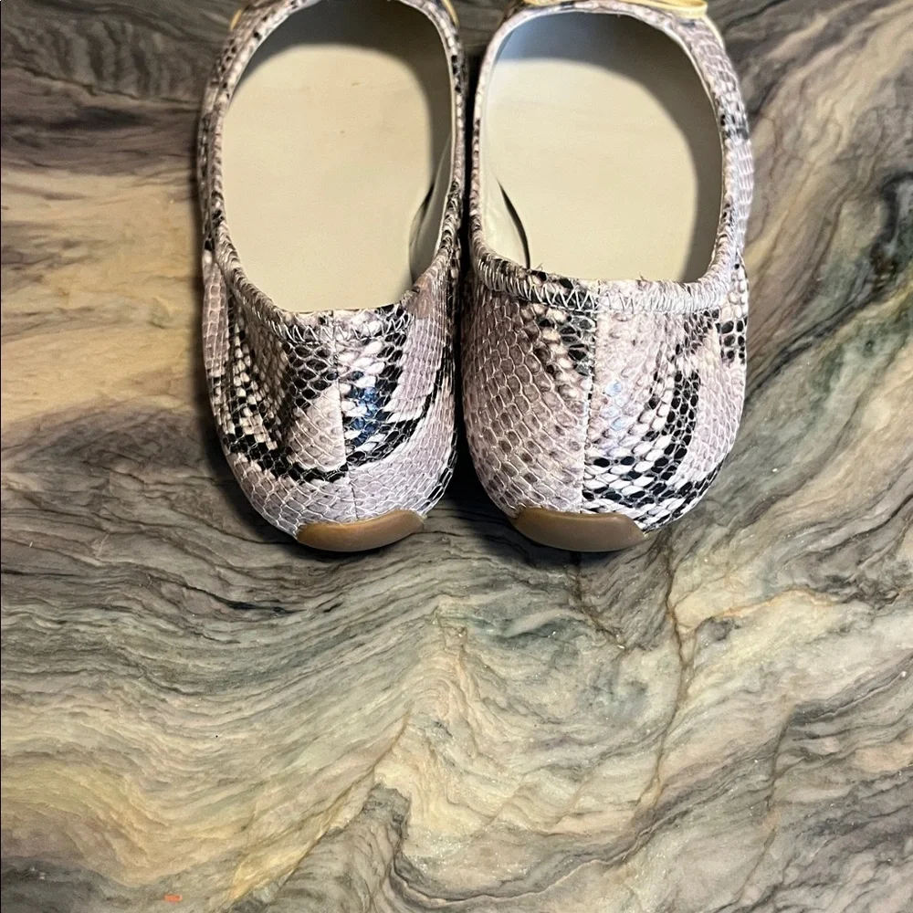 Cole Haan leather ballerina style flats new